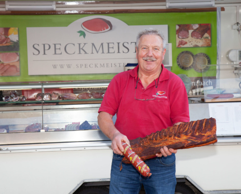 Rupert Windhager, Der Speckmeister Perger Wochenmarkt