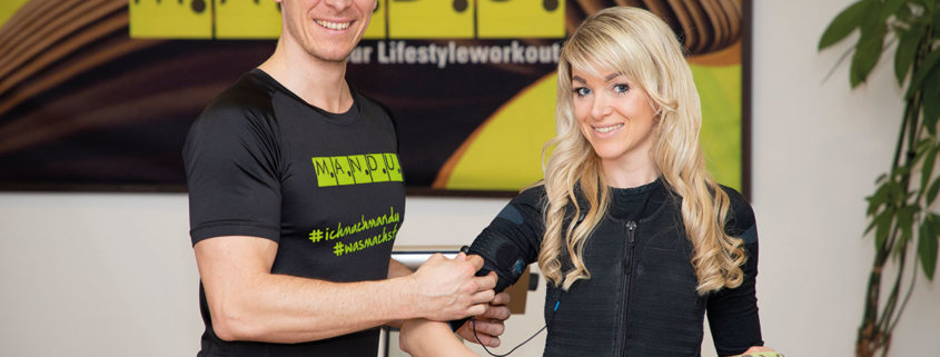 Perg-Models: Fitnesstrainer Bernhard und Katharina