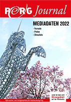 Titelseite Mediadaten PERG-Journal 2022
