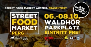 Ankündigung Street-Food-Market Perg von 6. bis 8. Oktober 2023