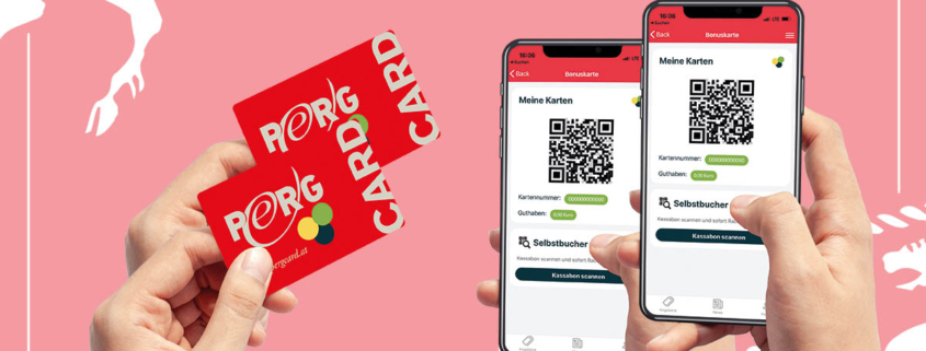 Sujet - doppelter Bonus auf PERG-Card an September-Samstagen im September