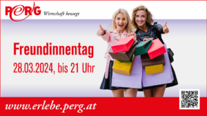 Werbesujet für den Freundinnentag am 28.03.2025
