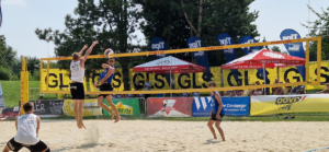 OÖ Beach Finals 2025 in Perg - Panoramafoto