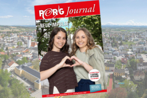 PERG-Journal Titelseite vor transparentem Hintergrund PERG-Panorama