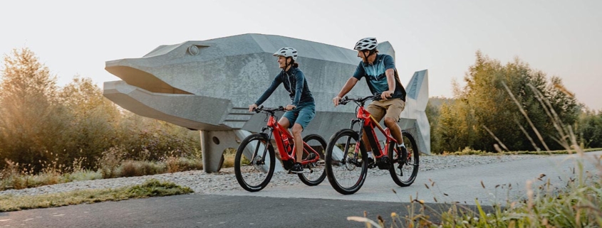 Genussradeln in Perg und der Region auf den E-Bik-Routen des Tourismusverbandes Donauregion Oberösterreich