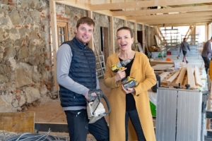 Kulturhof Perg Baustelle Foyer im März 2026