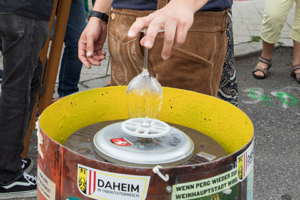 Vinum Perg: Gläserdusche für frisch gewaschene Weingläser