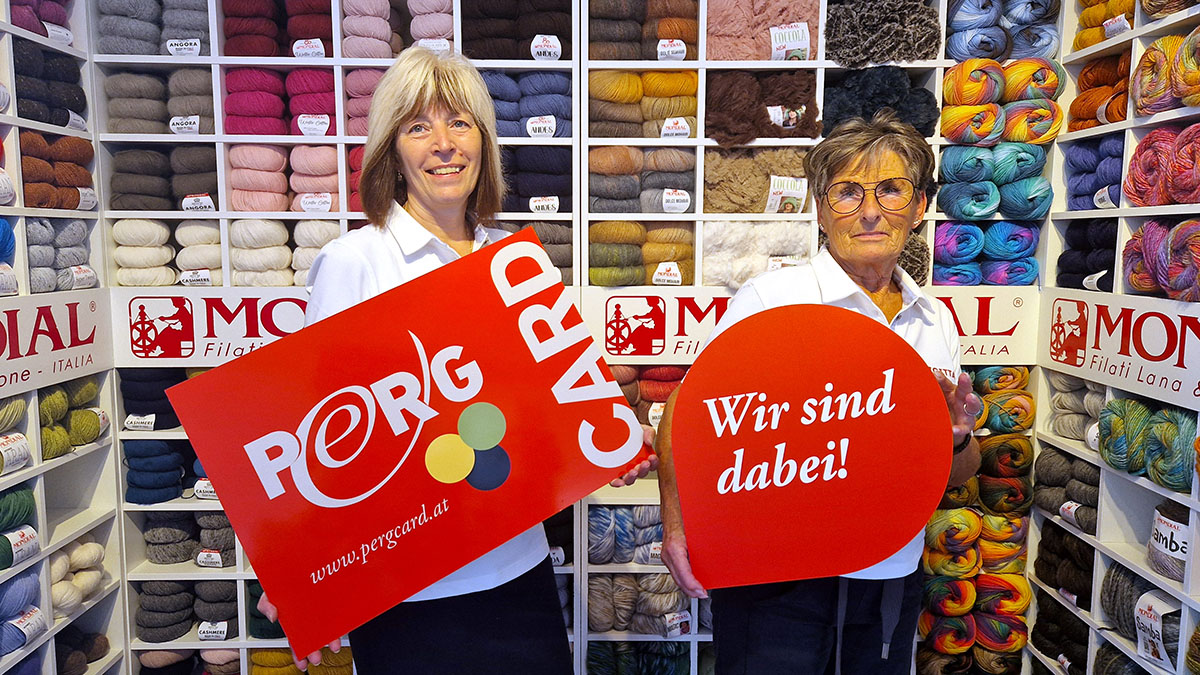 Woll Stub'n Perg ist PERG-Card Partner