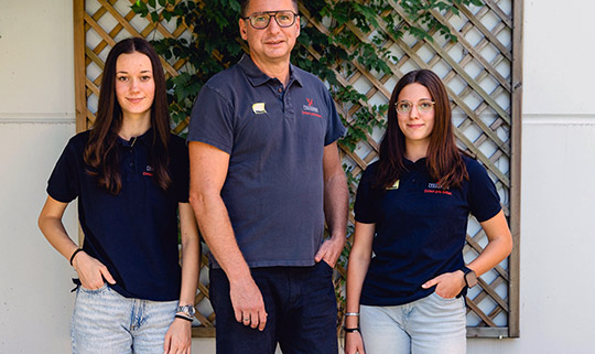 Sehzentrum Falkner: Das Team der neu eröffneten Filiale in Dimbach